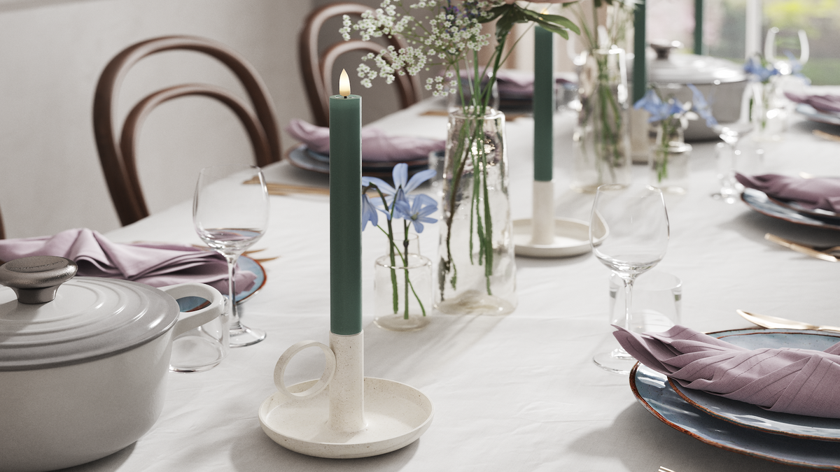 Natuurlijk geloof LED Dinerkaars Met Wetlook ™ -ontwerp
