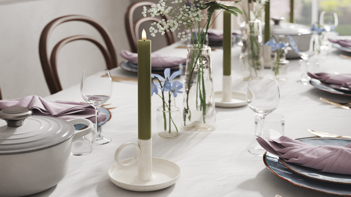 Natuurlijk geloof LED Dinerkaars Met Wetlook ™ -ontwerp