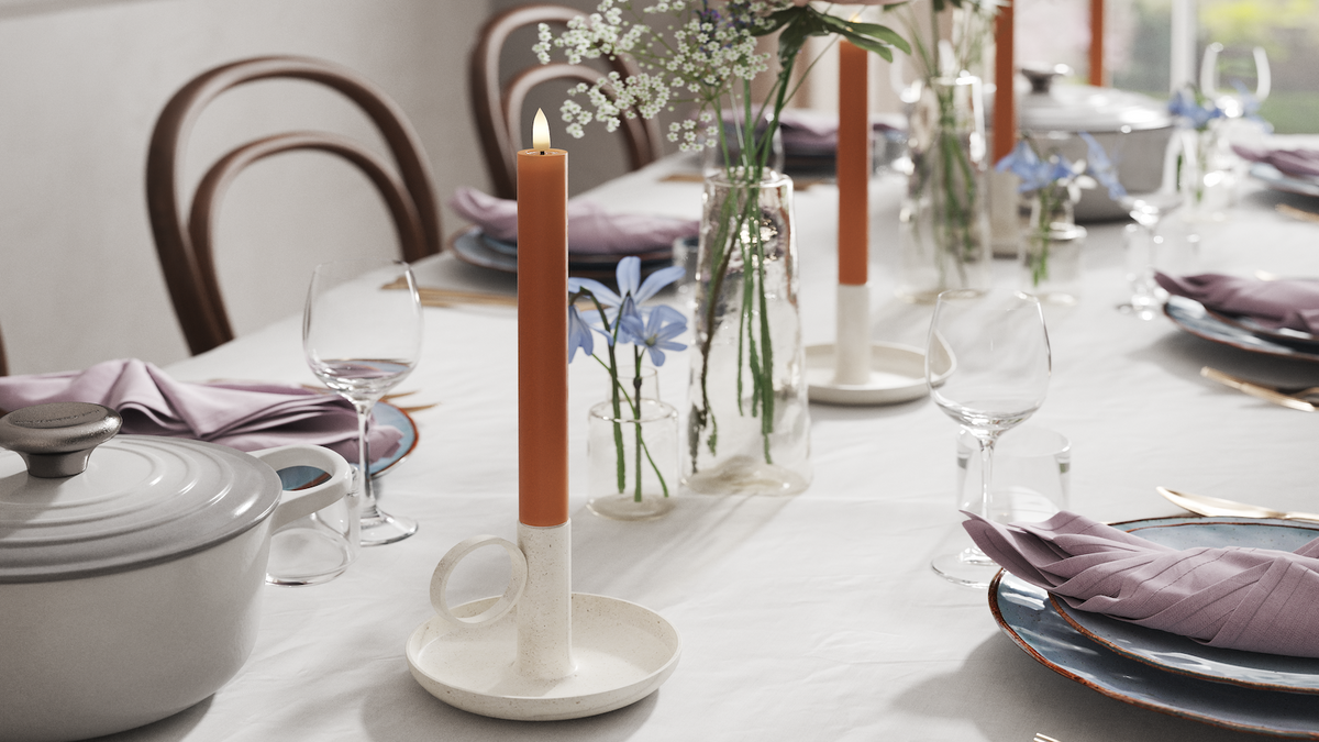 Natuurlijk geloof LED Dinerkaars Met Wetlook ™ -ontwerp