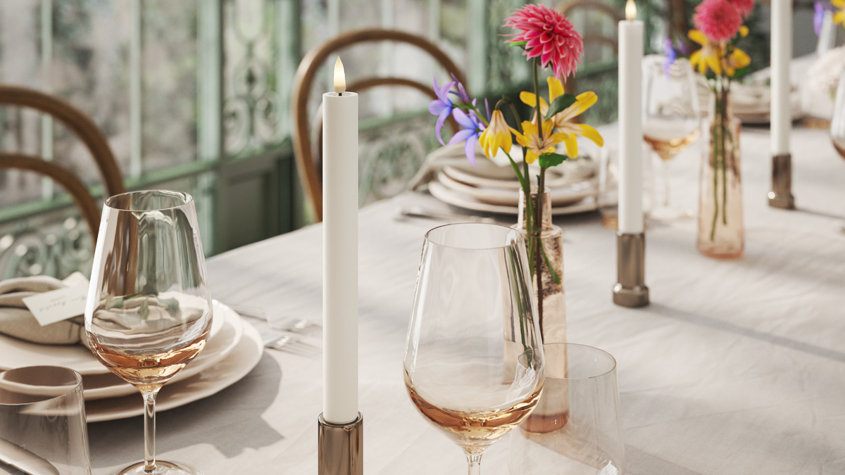 Natuurlijk geloof LED Dinerkaars Met Wetlook ™ -ontwerp