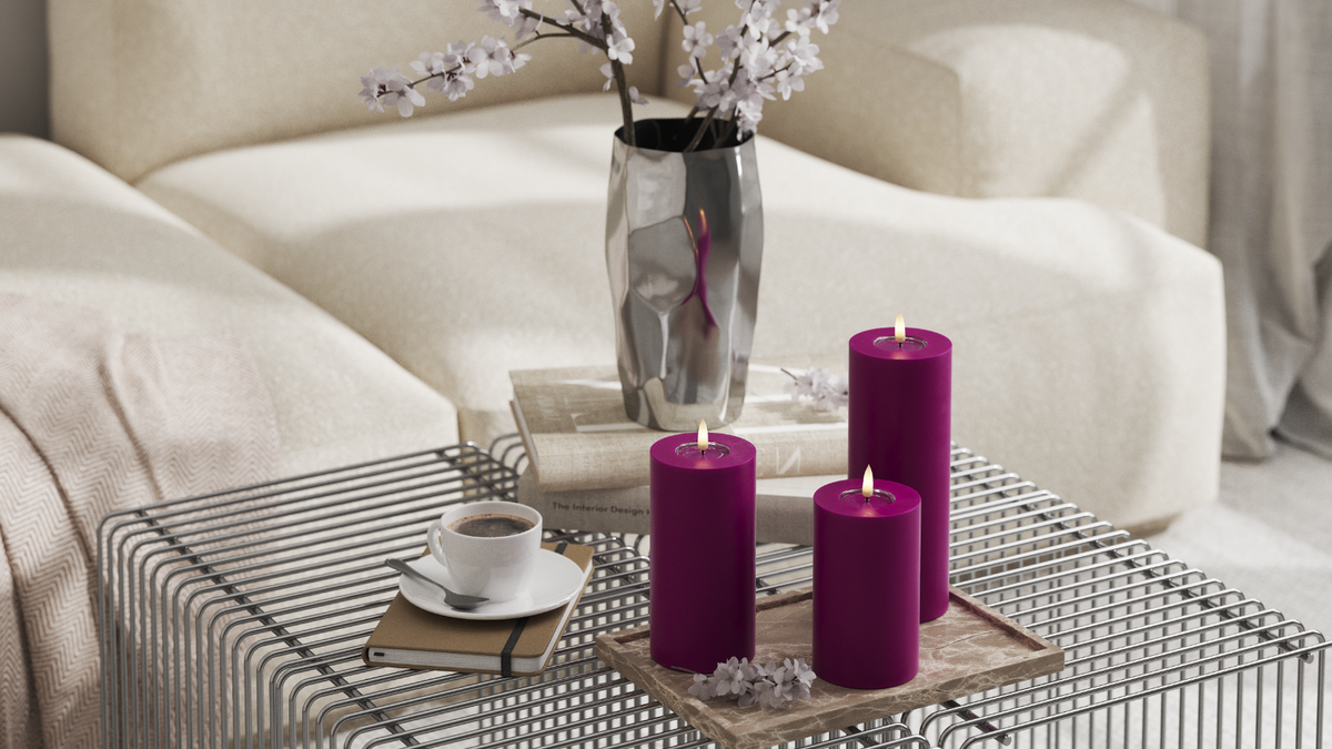 Naturlig tro LED Blokker lys med Wetlook ™ Design