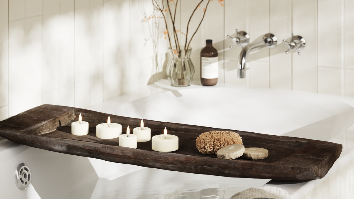 Natuurlijk geloof LED Waxinelichtjes Met Wetlook ™ -ontwerp