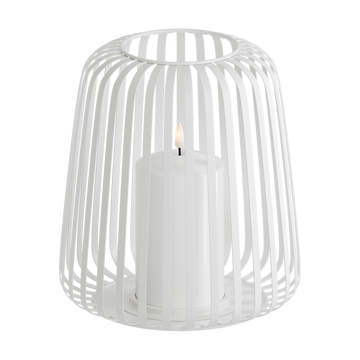 LED Lantaarn Ø 20 x 22 cm Wit