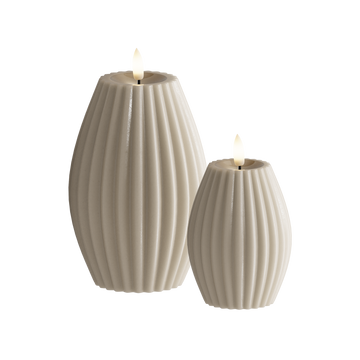 LED soonvalgusti 2 tk, Ø 7,5 x 10 + Ø 10 x 15 cm Liiva