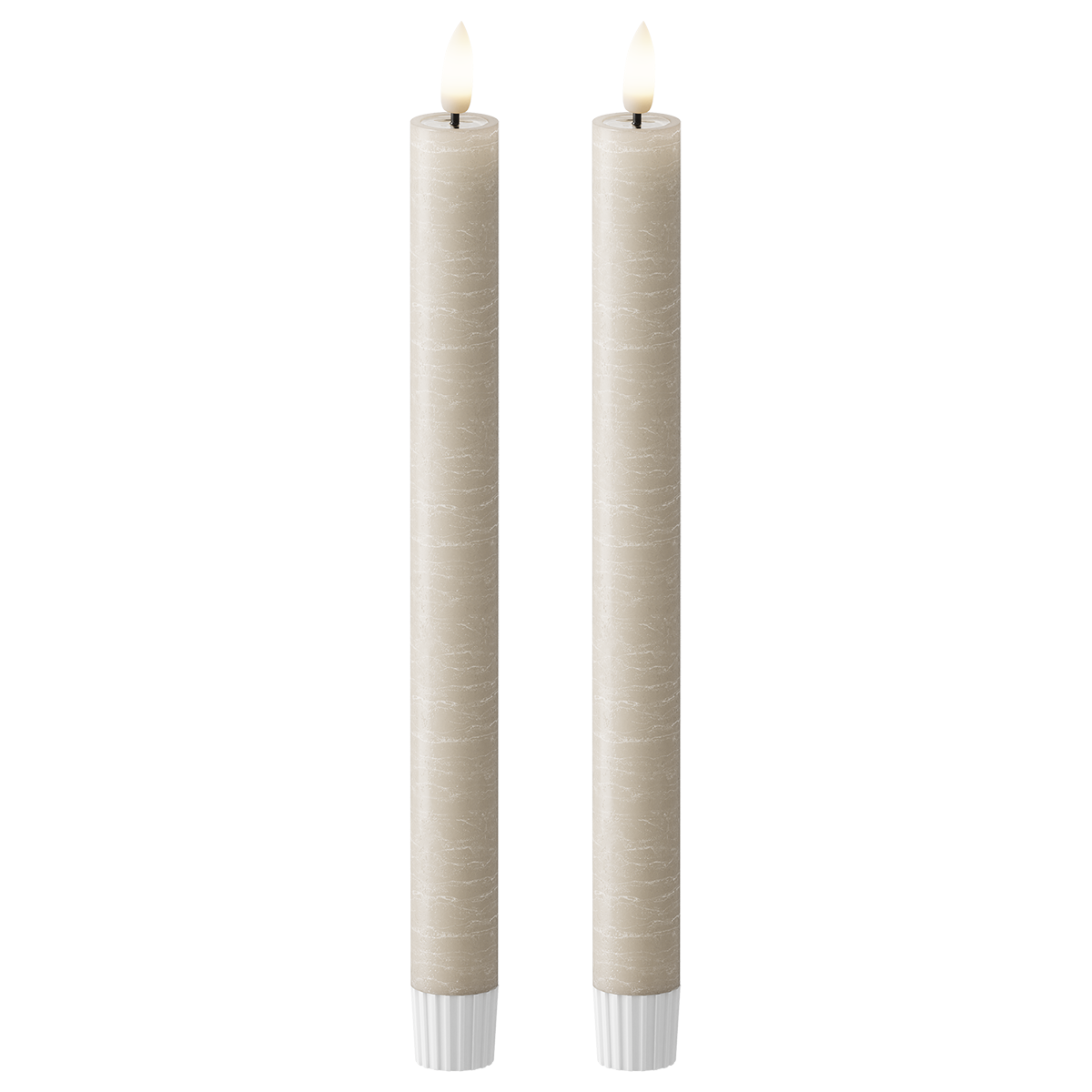 LED korunkové světlo WetLook Ø 2,2 x 24,5 cm Písková