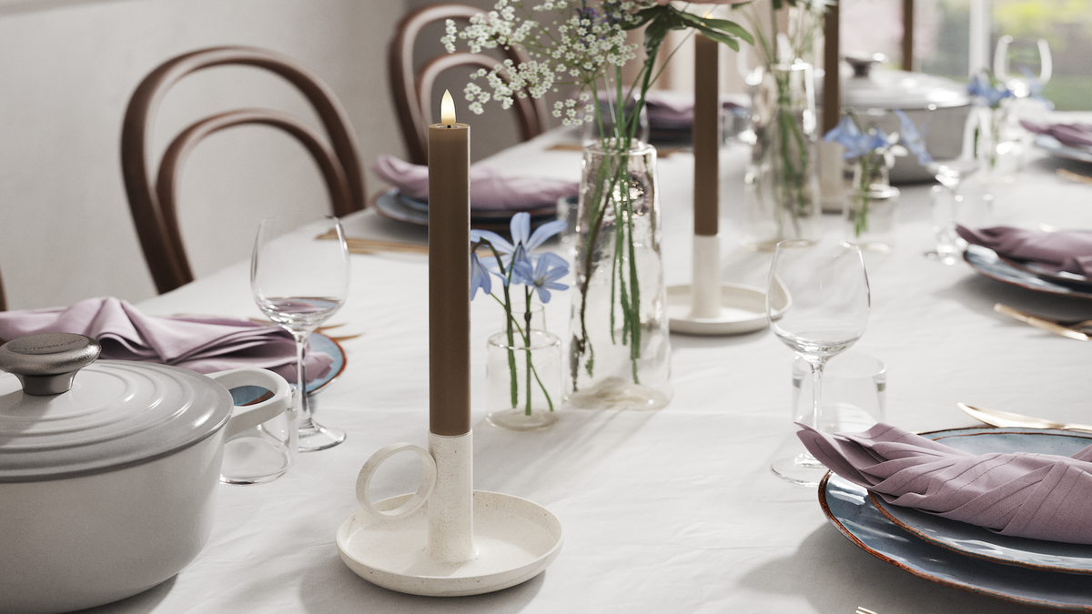 Natuurlijk geloof LED Dinerkaars Met Wetlook ™ -ontwerp
