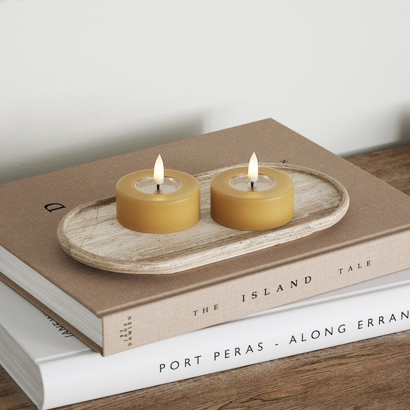 Deluxe Homeart Ρεσώ LED Jumbo 2 τεμ. Μεγάλο Κάρι Φωτάκι τσαγιού LED jumbo 1