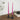 LED Glanzende dinerkaars met vernis, 2 stukken (38 cm) Magenta