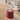 Deluxe Homeart Udendørs LED Bloklys Ø 10 x 10 cm Bordeaux