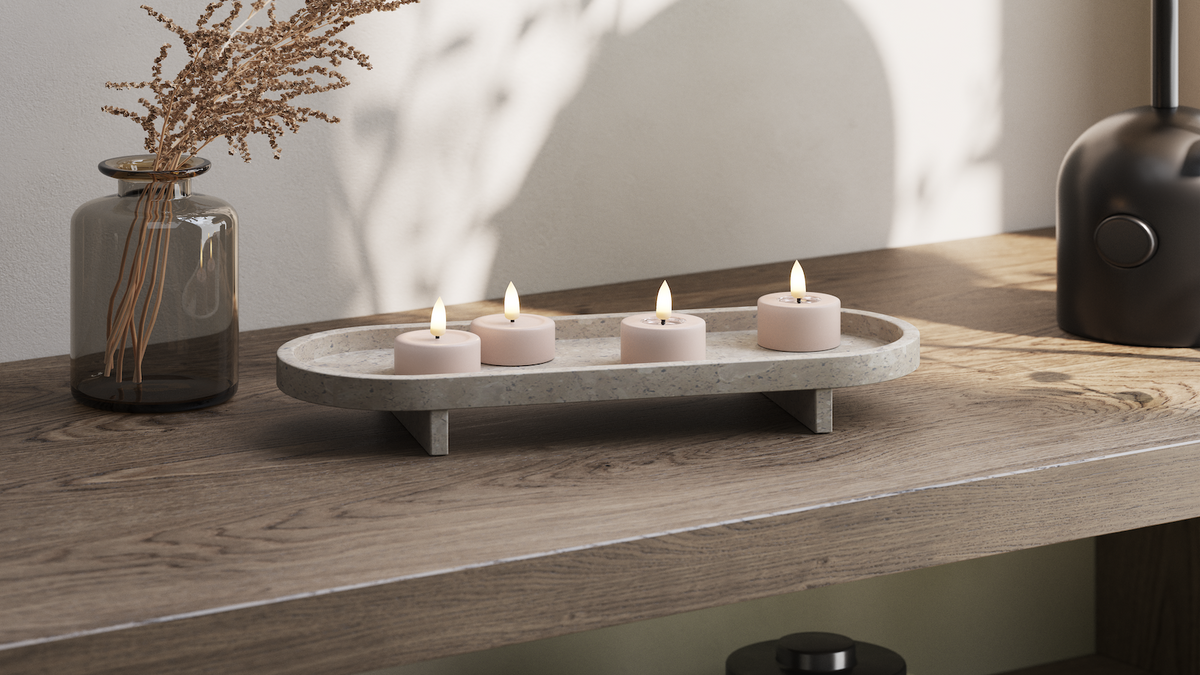 Natuurlijk geloof LED Waxinelichtjes Met Wetlook ™ -ontwerp