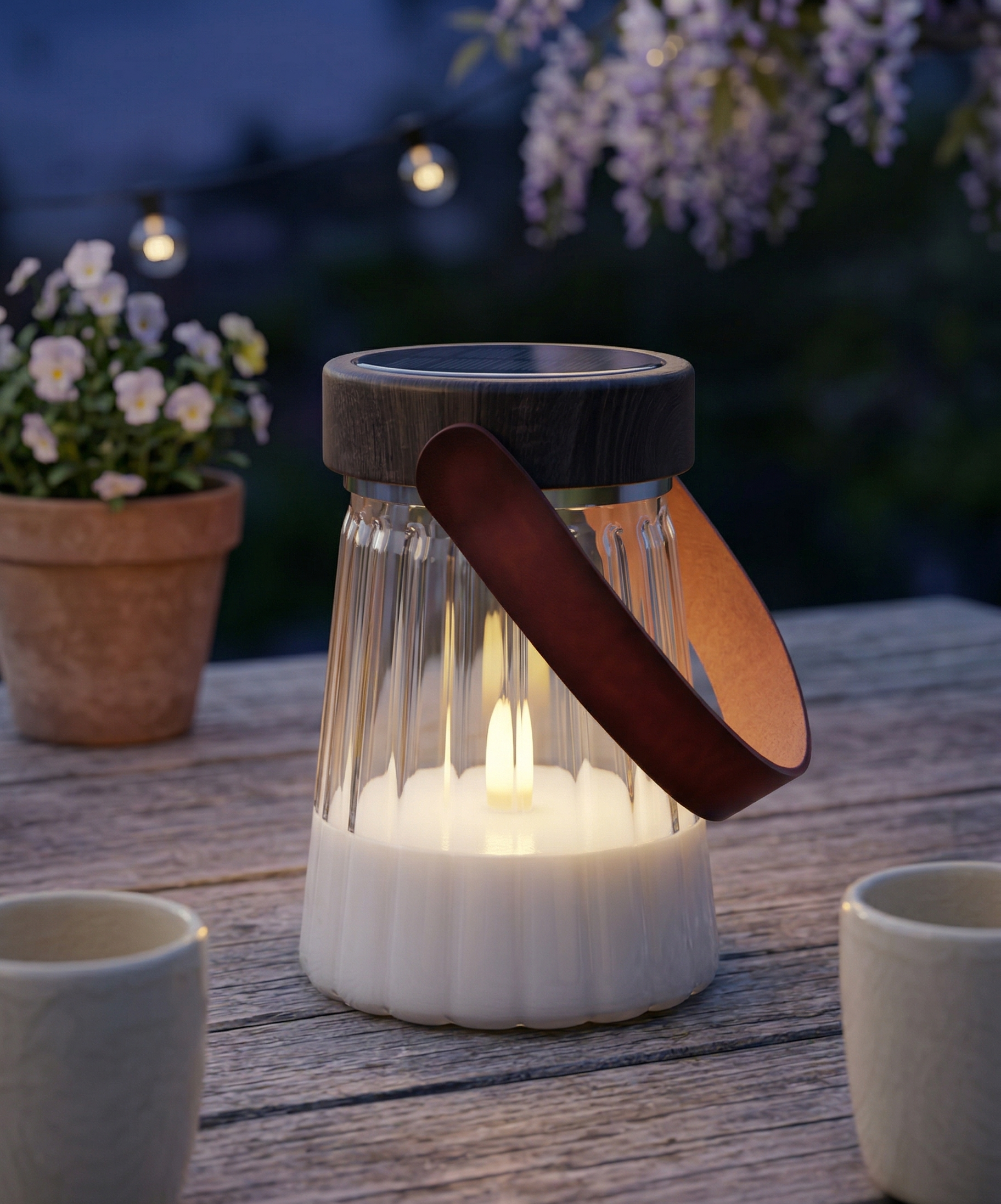 LED -klaasist maandurid 13cm